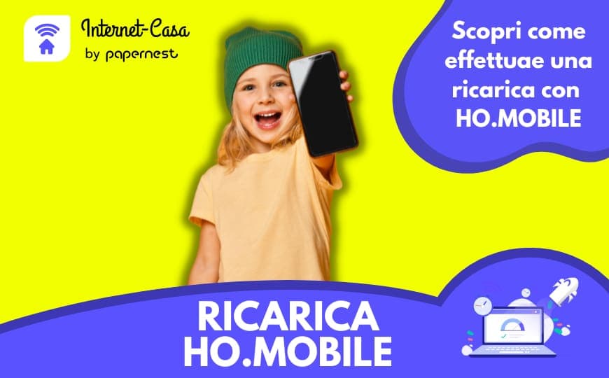 Effettua la ricarica con ho Mobile ecco tutte le procedure