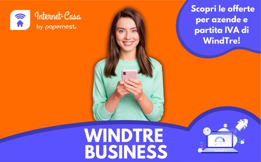 Wind Tre offerte business per imprese e partite Iva
