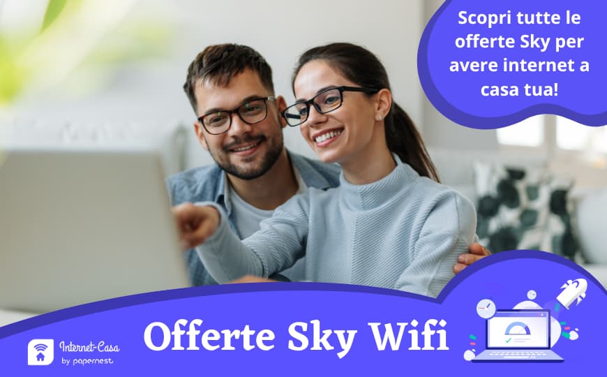 Le offerte Sky internet casa: tutti i vantaggi di Sky WiFi