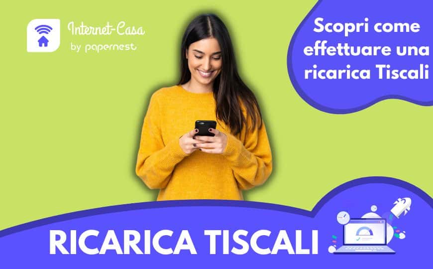 Ricarica Tiscali: come effettuarla?