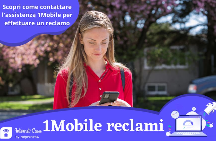 1Mobile reclami: contattare l'assistenza e fare reclamo