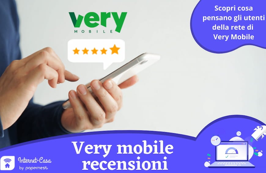 Recensioni Very Mobile: leggi le recensioni e scopri cosa ne pensa la gente