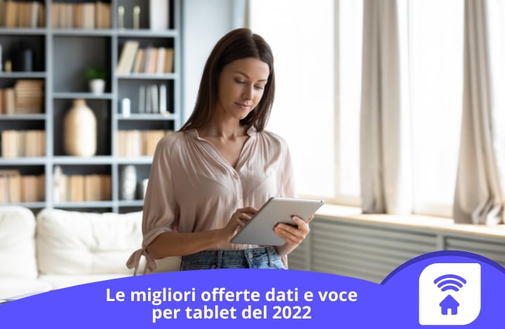 Le migliori offerte dati e voce per tablet del 2023