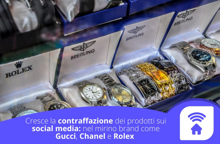 Contraffazione sui social media: attenzione all'industria del falso