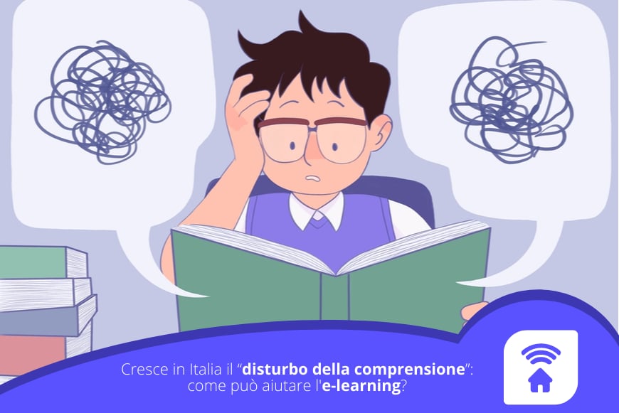 Cresce in Italia il “disturbo della comprensione”: come può aiutare l'e-learning?