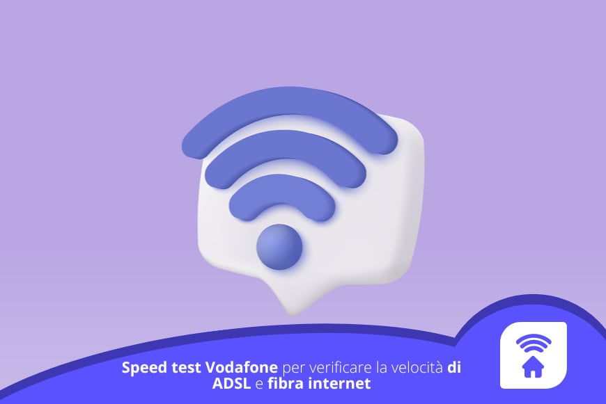 Usa lo speed test vodafone per verificare la velocità della tua connessione!