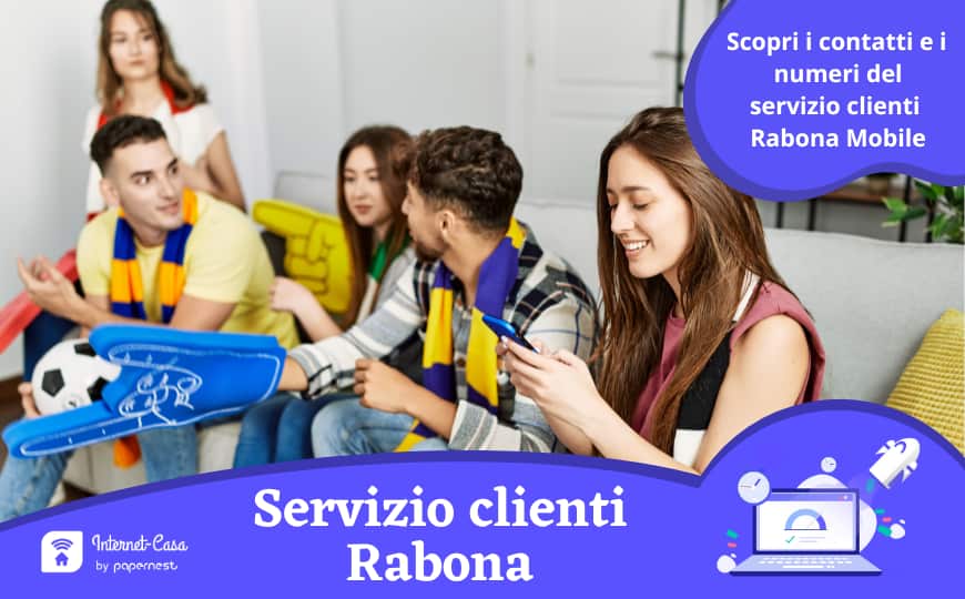 Rabona mobile contatti: numero verde e molto altro