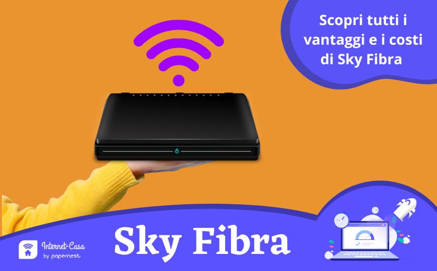 SKY Fibra: offerta per il wi-fi a casa di Sky Wi-Fi