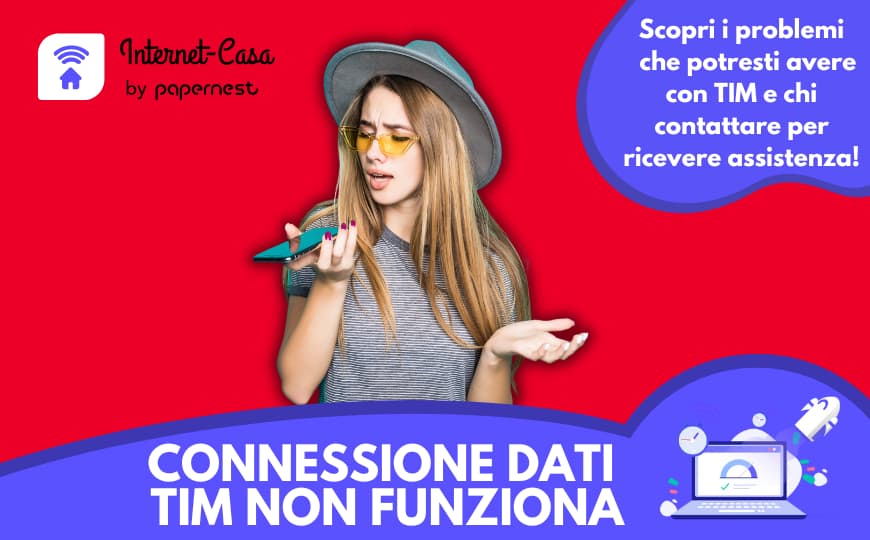Connessione dati Tim non funziona: ecco come fare per risolvere