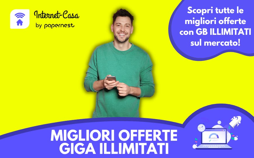 Le migliori offerte giga illimitati per la telefonia mobile