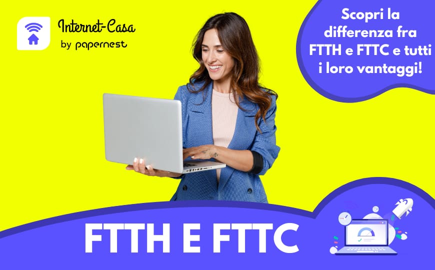 Fibra ottica: la differenza tra FTTC e FTTH