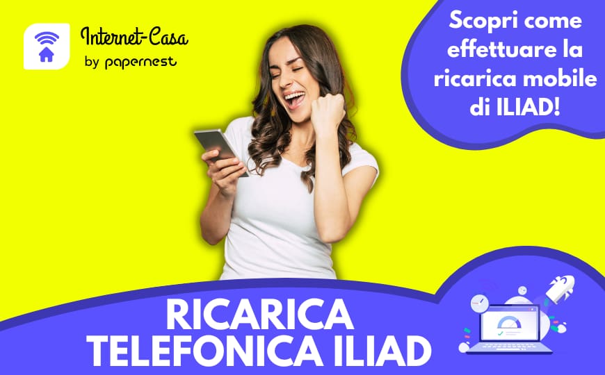 Come fare la ricarica telefonica iliad