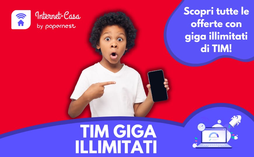 Le offerte mobile TIM con giga illimitati (o quasi)