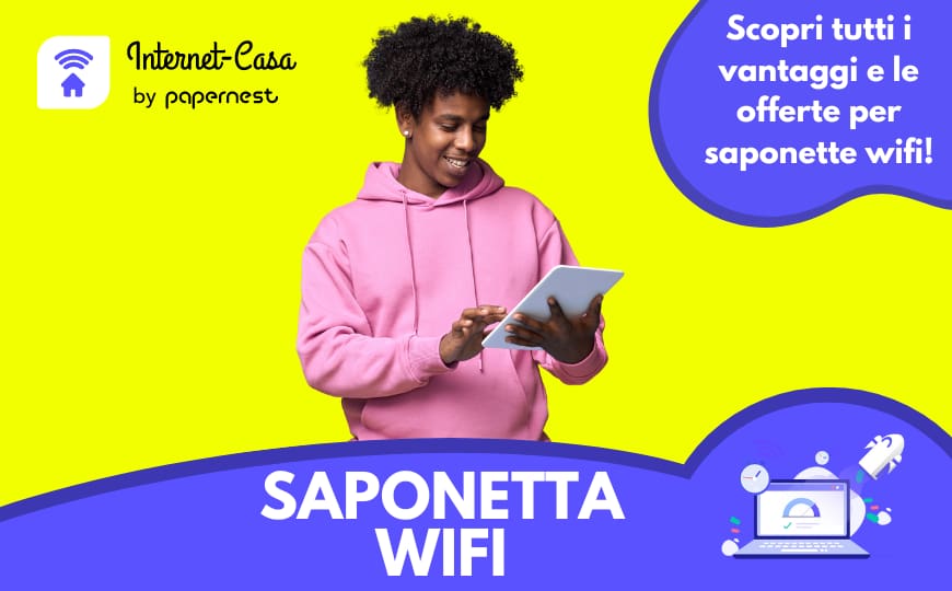Saponette Wifi: scopri come funzionano e tutte le offerte disponibili