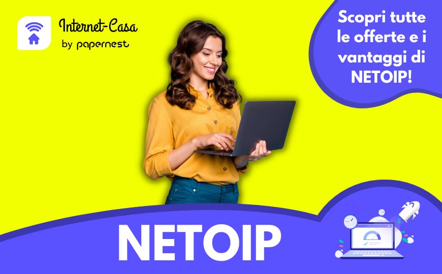 Netoip: chi è, offerte, contatti, internet e linea fissa