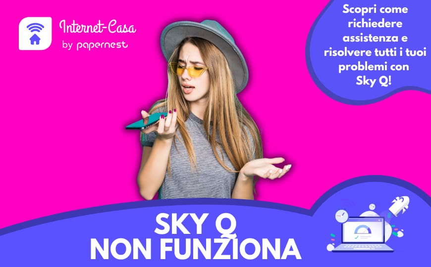 Sky Q non funziona: ecco come risolvere il problema